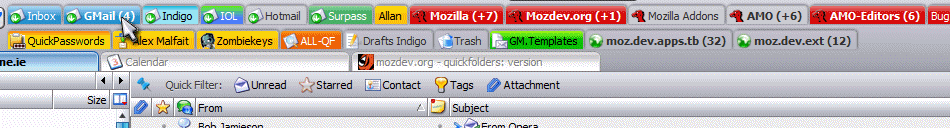 QuickFolders screenshot