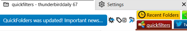 update message